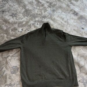 Olive Green Men's Sweater